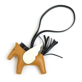 Hermès-Hermes Handbag Charm Rodeo Pegasus PM-Brown,Black,Golden