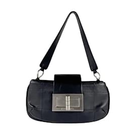 Chanel-Sac à épaule en cuir Chanel 2.55-Noir