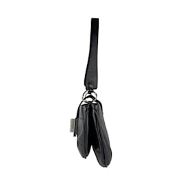 Chanel-Chanel 2.55 Leather Shoulder Bag-Black