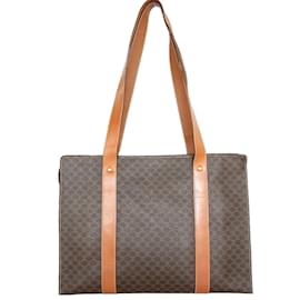 Céline-Celine Brown Shoulder Bag-Brown