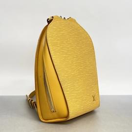 Louis Vuitton-Louis Vuitton Epi Mabillon Backpack-Yellow
