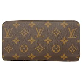 Louis Vuitton-Louis Vuitton Monogram Zippy Long Wallet-Brown