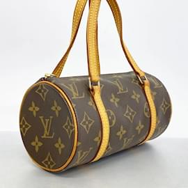 Louis Vuitton-Louis Vuitton Monogram Papillon 19 Handbag-Brown