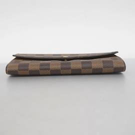 Louis Vuitton-Louis Vuitton Long Wallet in Ebene-Damier ebene