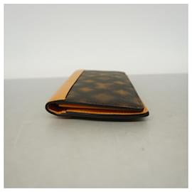 Louis Vuitton-Louis Vuitton Long Wallet-Brown,Light brown