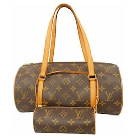 Louis Vuitton-Louis Vuitton Monogram Papillon 30 Handbag-Brown
