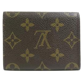 Louis Vuitton-Louis Vuitton Monogram Card Case-Brown