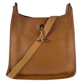 Hermès Borsa a spalla HERMES Vespa PM Marrone