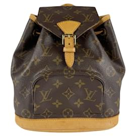 Louis Vuitton-Louis Vuitton Monogram Mini Montsouris Backpack-Brown