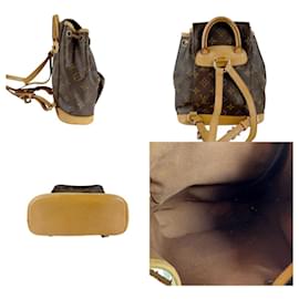Louis Vuitton-Louis Vuitton Monogram Mini Montsouris Backpack-Brown