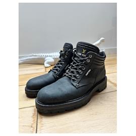 Louis Vuitton-Boots-Black,Dark grey