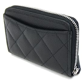 Chanel-Porte-monnaie Chanel Matelassé AP0216-Noir
