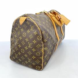Louis Vuitton-Louis Vuitton Boston Bag Monogram Keepall 45-Brown