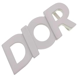 Christian Dior-Christian Dior Ivory Metal Belt-Cream