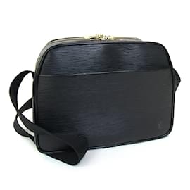 Louis Vuitton-Sac à épaule en cuir Epi Louis Vuitton-Noir