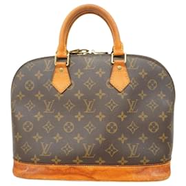 Louis Vuitton-Louis Vuitton Monogram Alma Handbag-Brown
