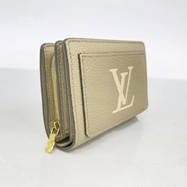 Louis Vuitton-Louis Vuitton Monogram Empreinte Bicolor Wallet-Grey,Cream