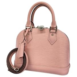 Louis Vuitton-Louis Vuitton Epi Alma BB Handbag-Pink