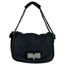 Chanel-Sac à épaule Mouton 2.55 de Chanel-Noir