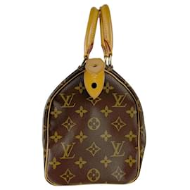 Louis Vuitton-Louis Vuitton Monogram Speedy 25 Handbag-Brown,Monogram