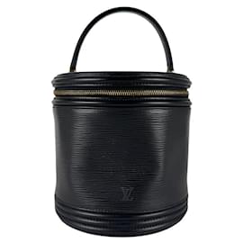 Louis Vuitton-Louis Vuitton Epi Cannes Handbag-Black