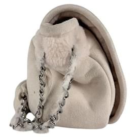 Chanel-Chanel Light Pink Mouton Shoulder Bag-Pink