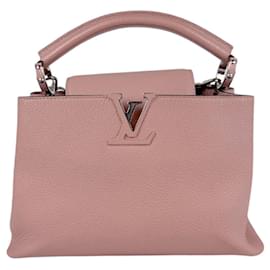 Louis Vuitton-Louis Vuitton Capucines BB Leather Shoulder Bag-Other