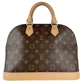 Louis Vuitton-Louis Vuitton Monogram Alma PM Handbag-Brown