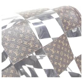Louis Vuitton-Louis Vuitton Monogram Chess Keepall Bandouliere 50cm Boston Bag-Brown,Monogram