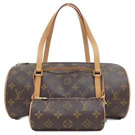 Louis Vuitton-Louis Vuitton Monogram Papillon Handbag-Brown,Monogram