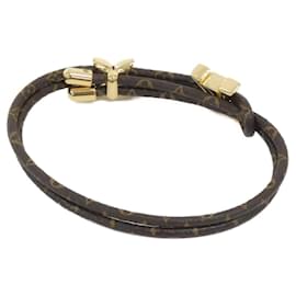 Louis Vuitton-Louis Vuitton Monogram Charm Bracelet-Brown,Monogram