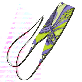 Hermès-Hermes Multicolor Silk Headband-Multiple colors