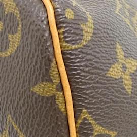 Louis Vuitton-Louis Vuitton Monogram Speedy 40cm Handbag-Brown,Monogram