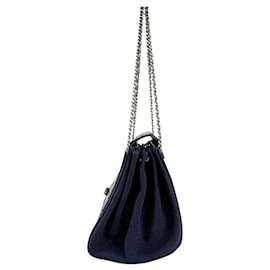Chanel-Sac à épaule Chanel bleu marine-Bleu Marine