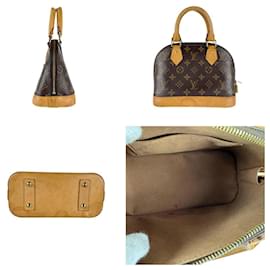 Louis Vuitton-Louis Vuitton Monogram Alma BB Handbag-Brown