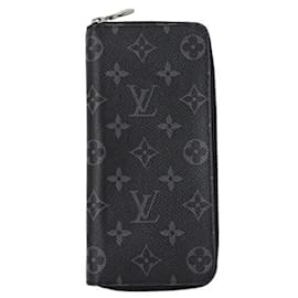 Louis Vuitton-Louis Vuitton Monogram Eclipse Long Wallet-Black,Monogram