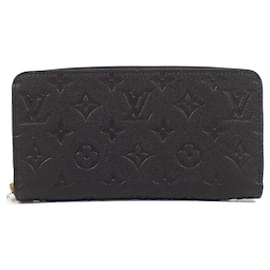 Louis Vuitton-Louis Vuitton Monogram Empreinte Zippy Wallet-Black