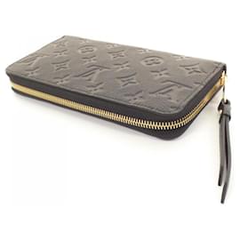 Louis Vuitton-Louis Vuitton Monogram Empreinte Zippy Wallet-Black