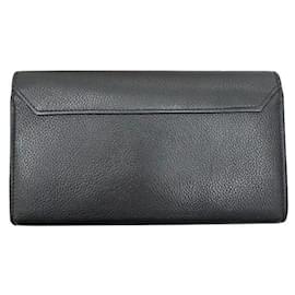 Louis Vuitton-Louis Vuitton Portefeuille Lockme 2 Long Wallet-Black