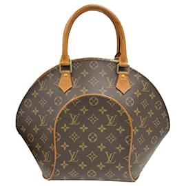 Louis Vuitton-Louis Vuitton Ellipse MM Handbag-Brown,Monogram