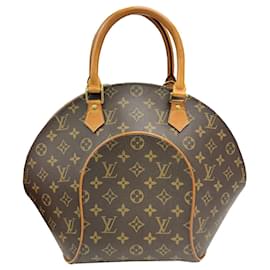 Louis Vuitton-Louis Vuitton Ellipse MM Handbag-Brown,Monogram