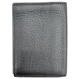 Gucci-Gucci GG Marmont Black Leather Business Card Case-Black
