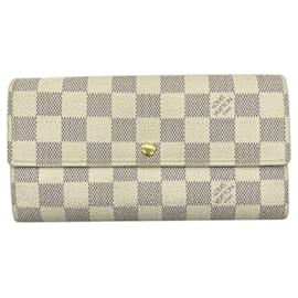 Louis Vuitton-Louis Vuitton Damier Azur Long Wallet-Other