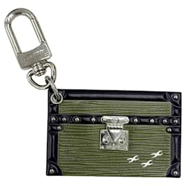 Louis Vuitton-Louis Vuitton Keychain M00005 Petite Malle Trunk-Black,Red