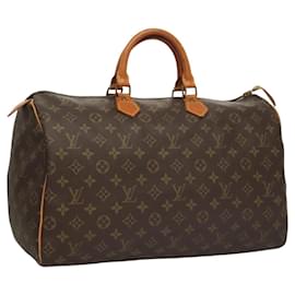 Louis Vuitton-LOUIS VUITTON Monogram Speedy 40 Hand Bag M41522 LV Auth 116724-Monogram
