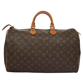Louis Vuitton-LOUIS VUITTON Monogram Speedy 40 Hand Bag M41522 LV Auth 116724-Monogram