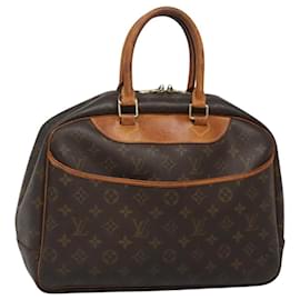 Louis Vuitton-LOUIS VUITTON Monogram Deauville Hand Bag M47270 LV Auth BA1098-Monogram