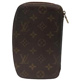 Louis Vuitton-LOUIS VUITTON Monogram Agenda Jeode Travel Case M62950 LV Auth 118384-Monogram