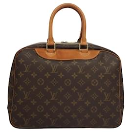 Louis Vuitton-LOUIS VUITTON Monogram Deauville Hand Bag M47270 LV Auth BA1307-Monogram