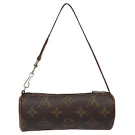 Louis Vuitton-LOUIS VUITTON Monogram Papillon Pouch Vintage LV Auth 117556-Monogram
